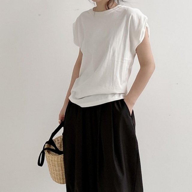 folds french sleeve tops