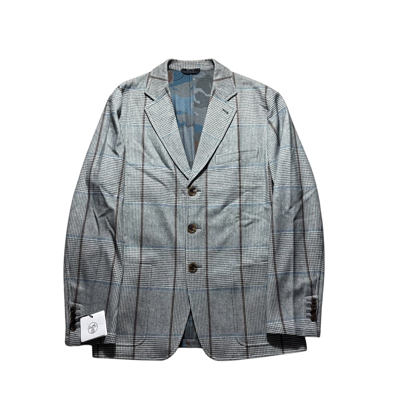 HERMES cashmere blend tailored jacket