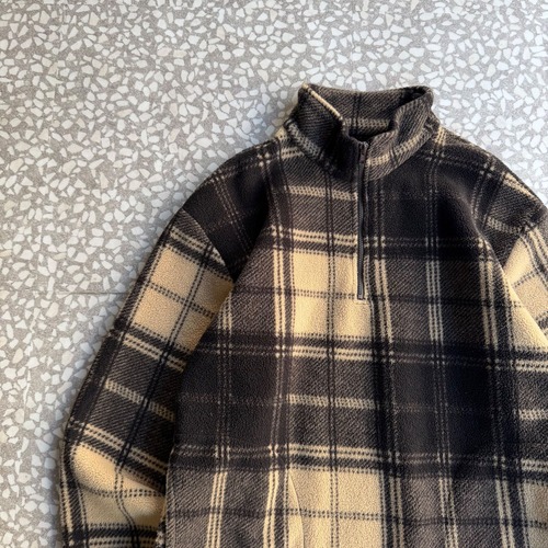 J.CREW / 90's usa製 half zip fleece size M