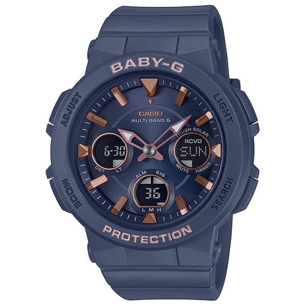 特価 カシオ BABY-G BGA-2510-2AJF ソーラー電波時計 ネイビー