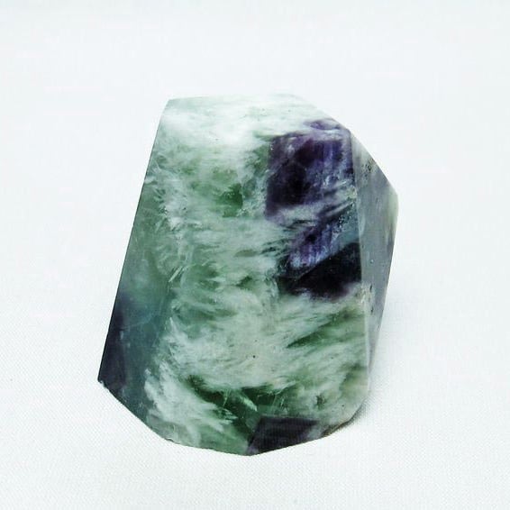 エンジェルフェザー フローライト 原石 一点物 おまかせ便 171-3746