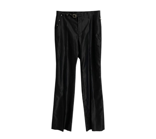 NEU_IN 23SS Belted waist trousers