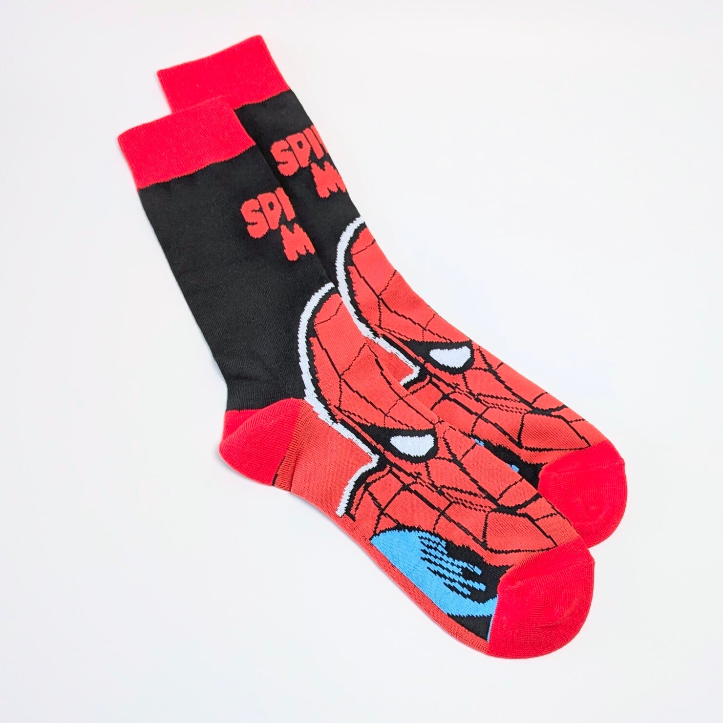 【 crew socks / クルーソックス 】『 MARVEL / マーベルコミックス / スパイダーマン 』 靴下 / ソックス〚アメリカン雑貨 アメトイ〛