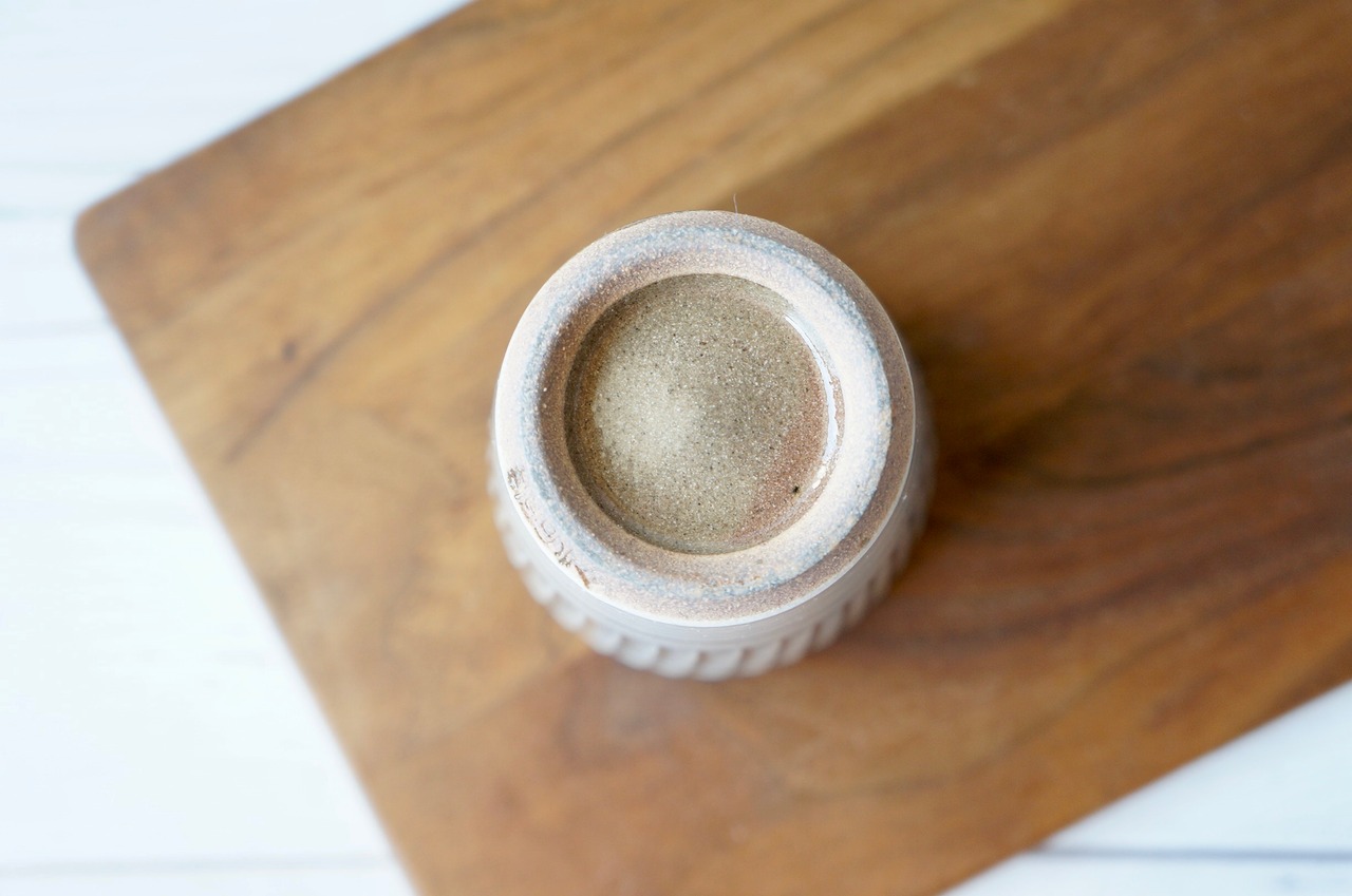 小石原焼 早川窯元 カップ 刷毛目 ② 【8-234】