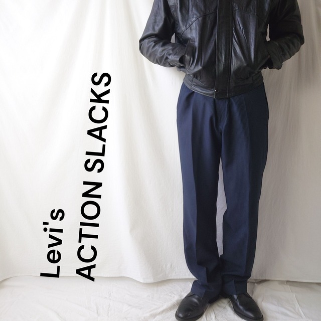 80～90s】Levi'sリーバイス アクションスラックス TALON 茶
