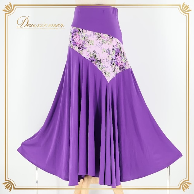 フラメンコ 衣装 ファルダ スカート パープル系 紫 イチオク ICHIOKU 花柄 伸縮 ストレッチ ダンス パーティ 発表会 社交ダンス レッスン 練習着 ステージ衣装 ダンス衣装 練習用 レッスン用 発表会衣装 パーティー用 舞台 柔らかい エレガント かわいい 大人可愛い 女性用 フラメンコ 衣装 ファルダ スカート パープル系 紫 イチオク ICHIOKU 花柄 伸縮 ストレッチ ダンス パーティ 発表会 社交ダンス レッスン 練習着 ステージ衣装 ダンス衣装 練習用 レッスン用 発表会衣装 パーティー用 舞台 柔らかい エレガント かわいい 大人可愛い 女性用