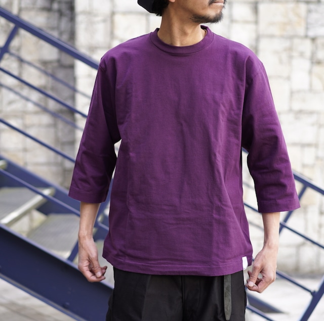 BETTER(ベター) /  3/4 SLEEVE TUBE T-SHIRT -DARK PURPLE-(BTR2202T)