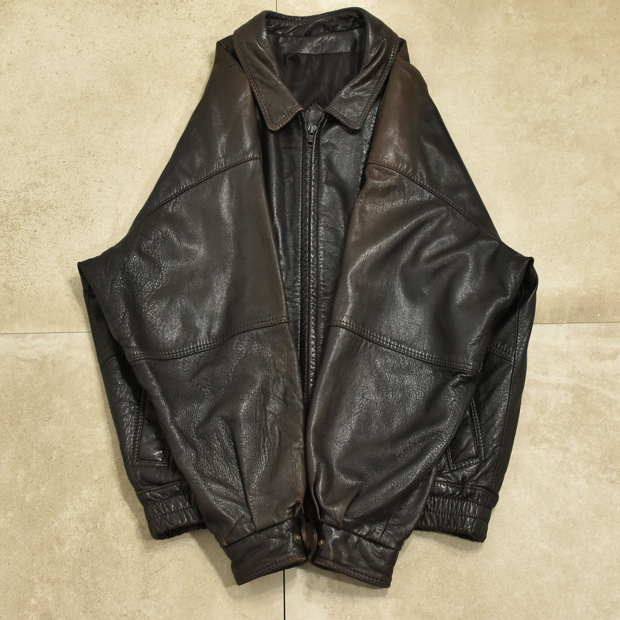 70s～ ChampsElysee MONTREAL leather jkt | 古着屋 grin days memory