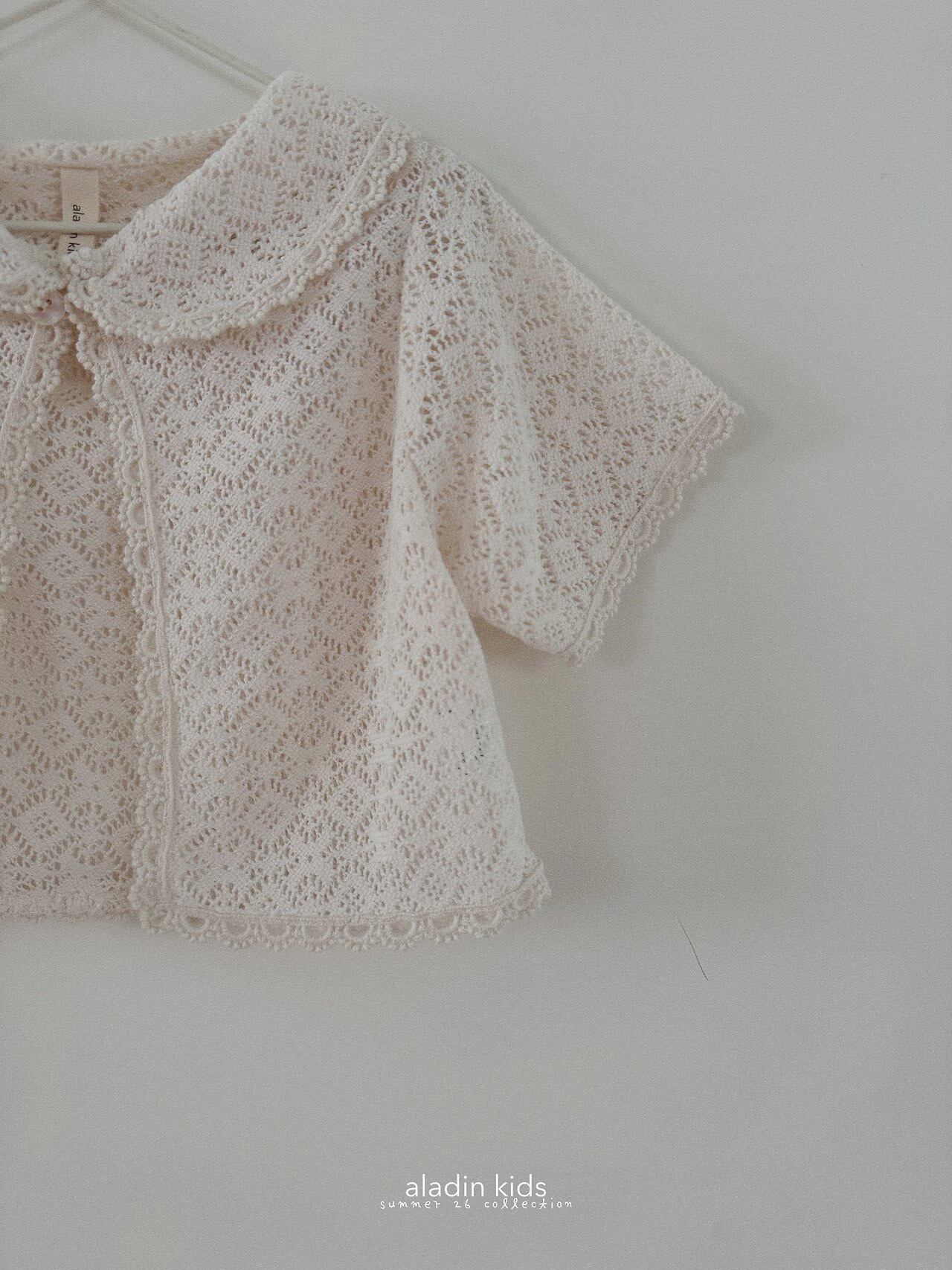 〘予約〙Aladin kids / Ethnic Collar Cardigan