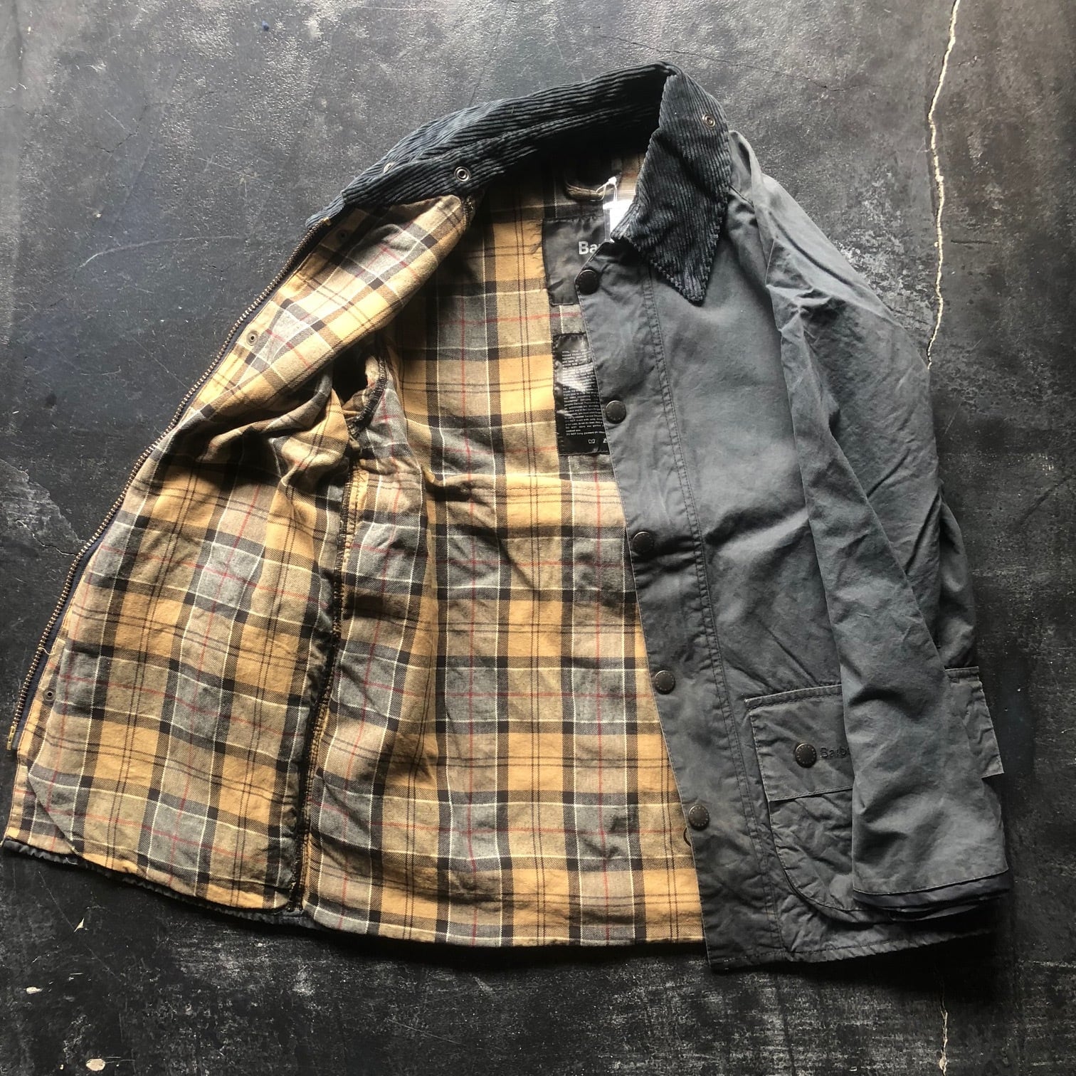 yoused Barbour Remake Jacket （navy 38） | BANANAS