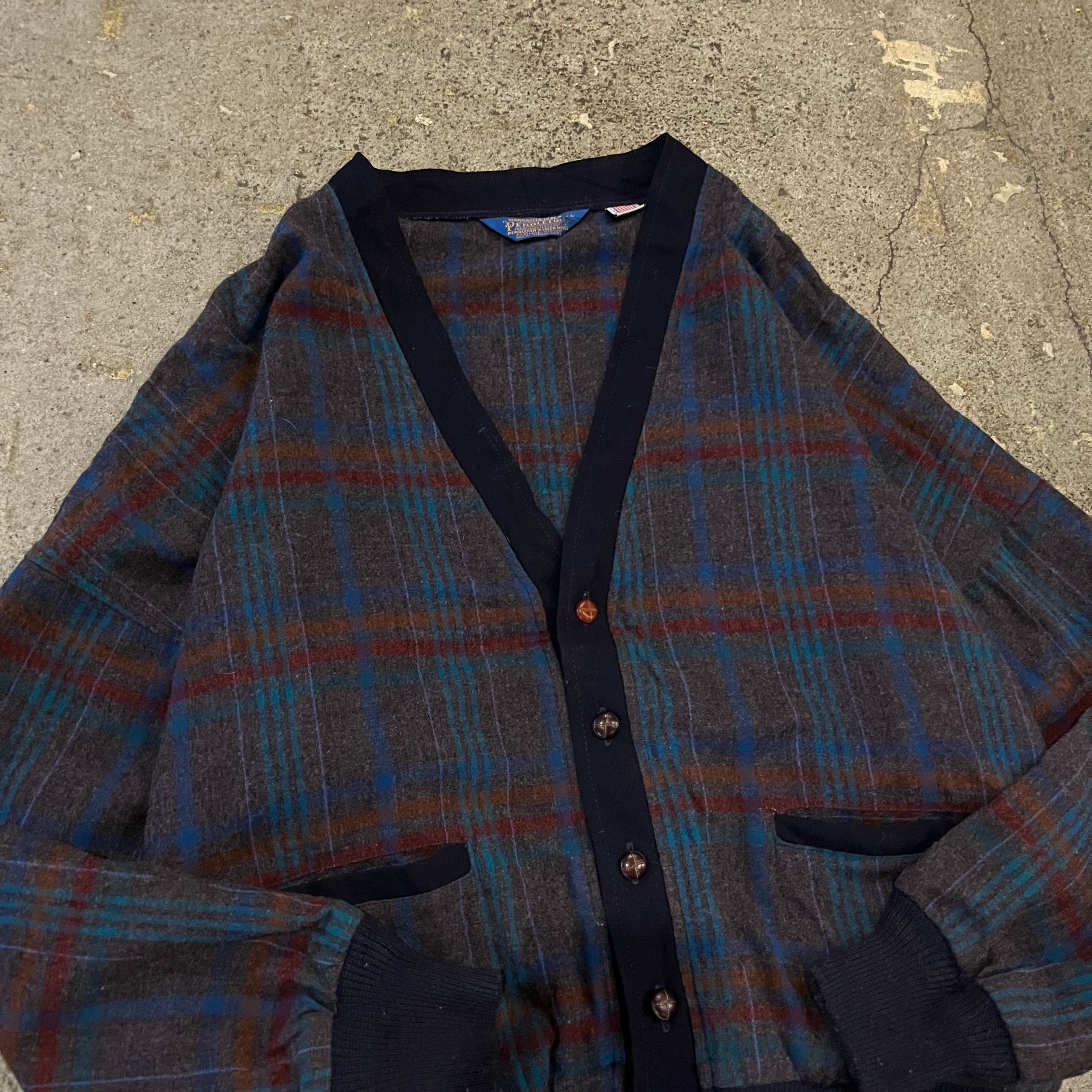 90s Pendleton wool cardigan | What
