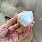 ムーンストーンフレイム*231145*天然石フレイム型*天然石インテリア*置き物*インテリアストーン