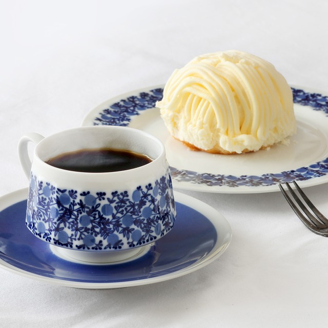 ARABIA アラビア Doria ドリア カップ＆ソーサー、プレート 3点セット - 2 北欧ヴィンテージ