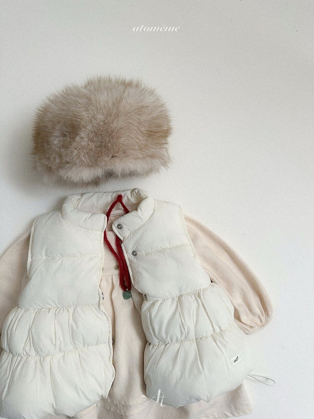 予約⌇atomeme/ Pongle padded vest