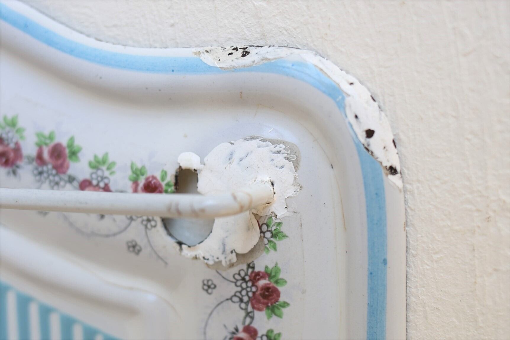 フランス アンティーク ヴィンテージ BB社 ローズガーランド レードル