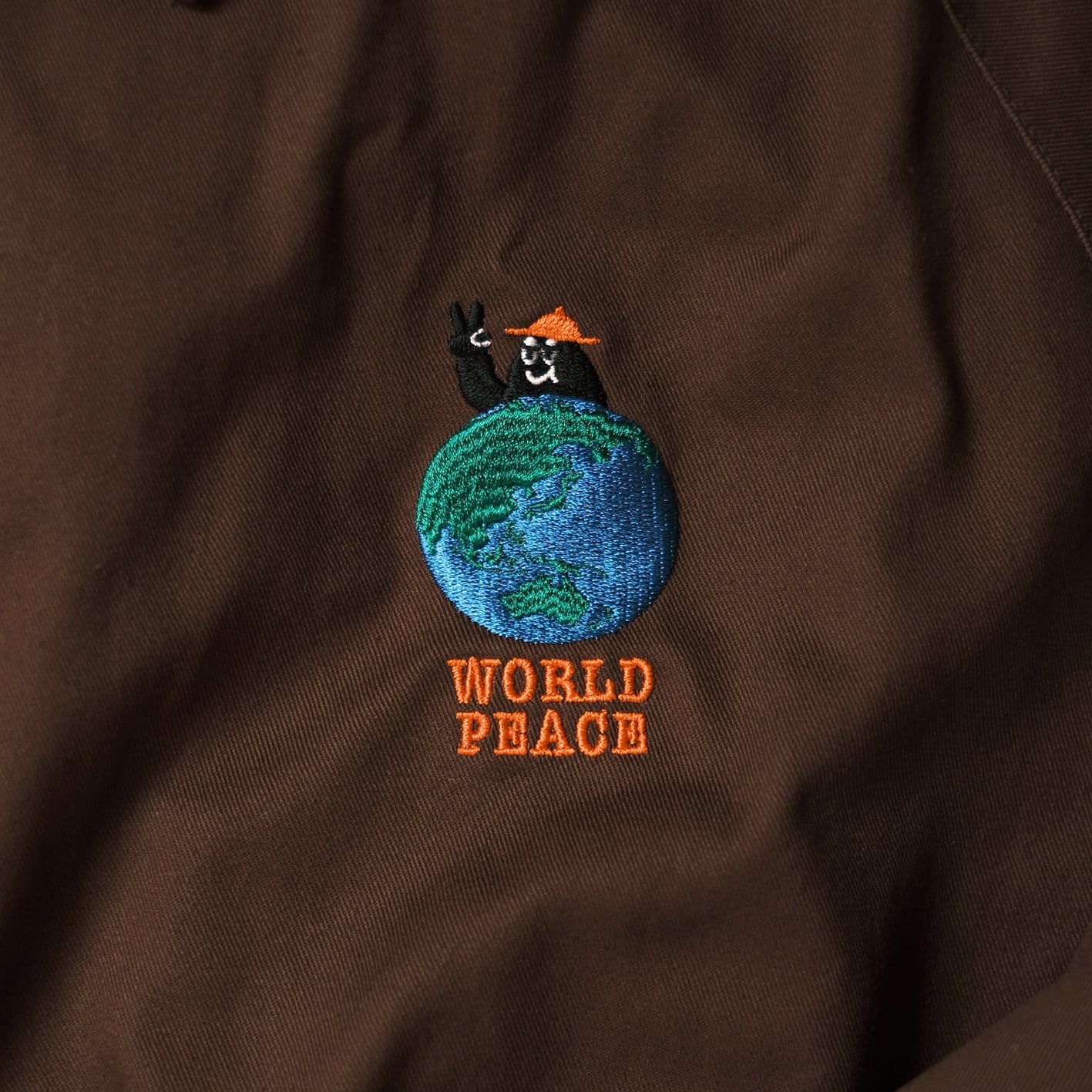 THE SHISHIKUI シシクイ　完売　コットンジャケット World Peace Cotton Jacket | シシュウブギウギ ｜ Shishuu Boogie Woogie