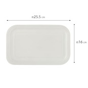 野田琺瑯(Nodahoro) 保存容器 蓋のみ シール蓋 角型 レクタングル 深型 LLサイズ用 ぬか漬け美人用 ホワイトシリーズ 日本製 SFF-LL