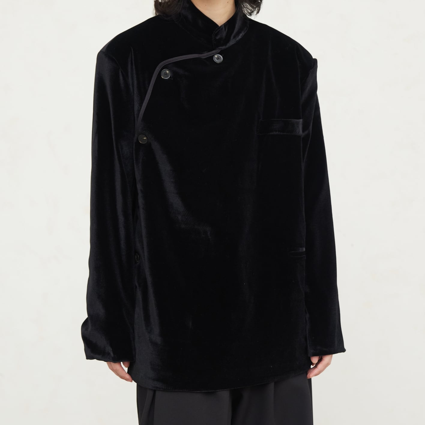 ルーズスタンドジャケット ジャケット 10040
