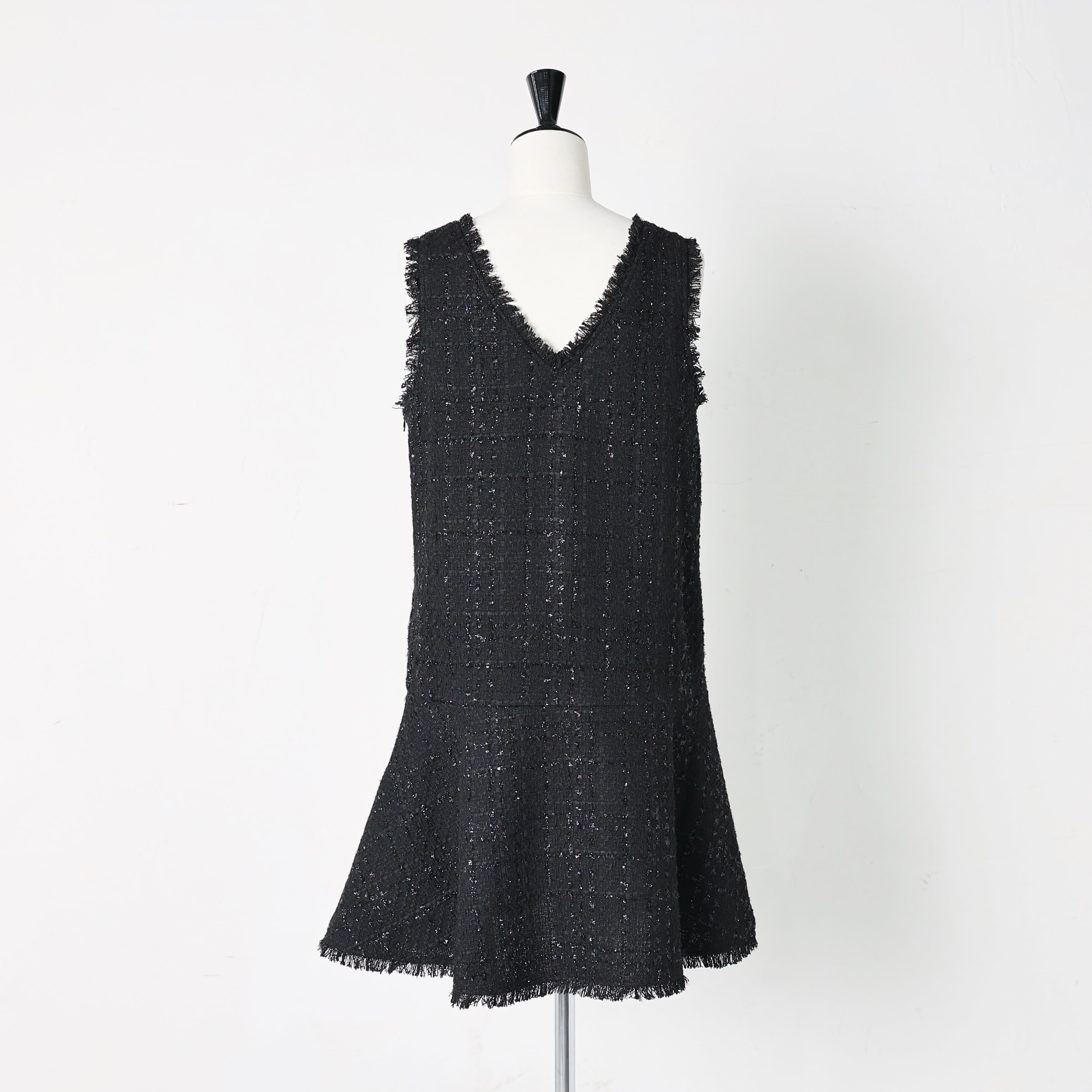 GPS-114 Tweed One Piece Black