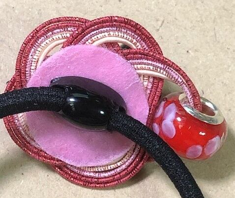 水引の水紋金魚のヘアゴム | PAY ID