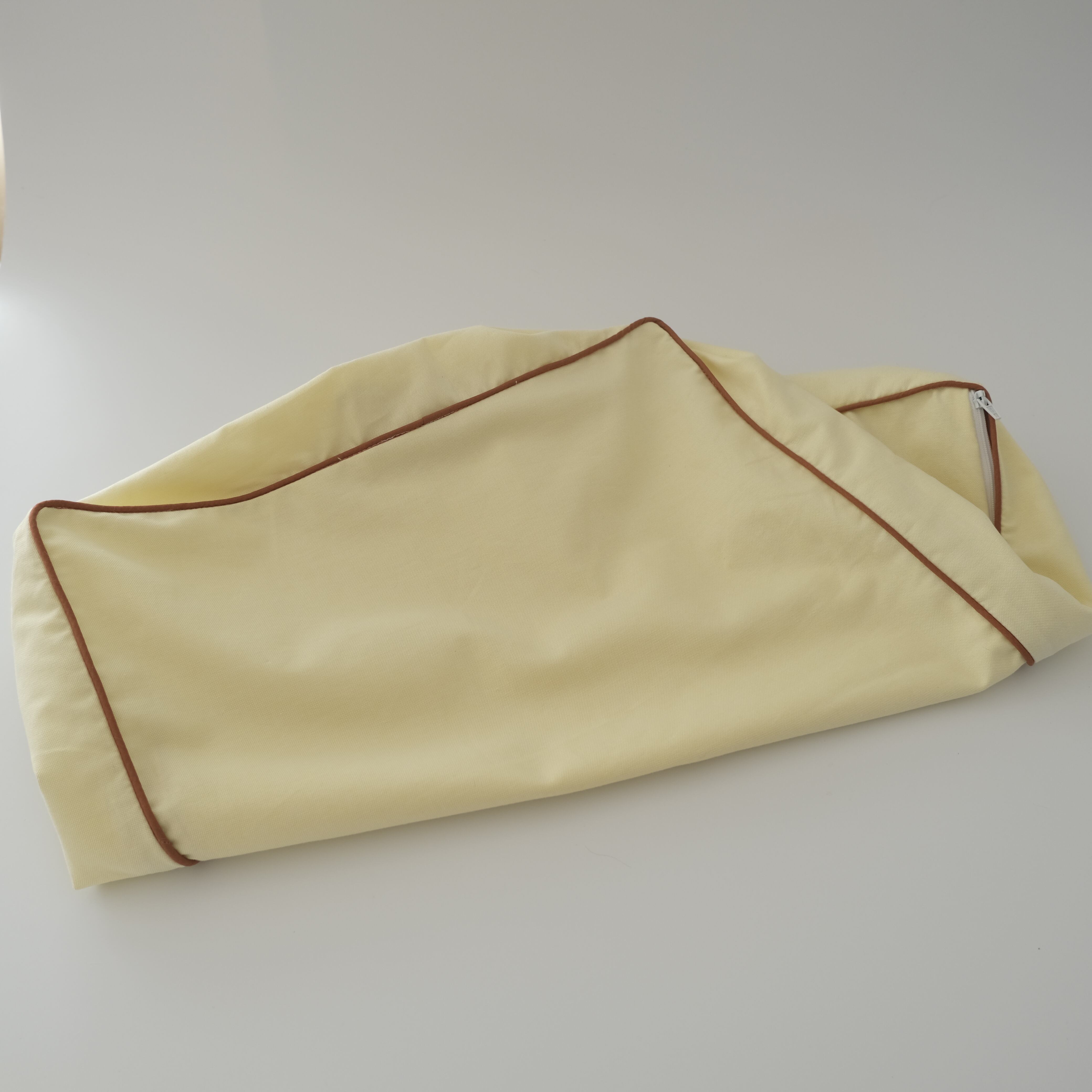 Catbedmatカバー イエローオックス×Brown Piping | tofmofu