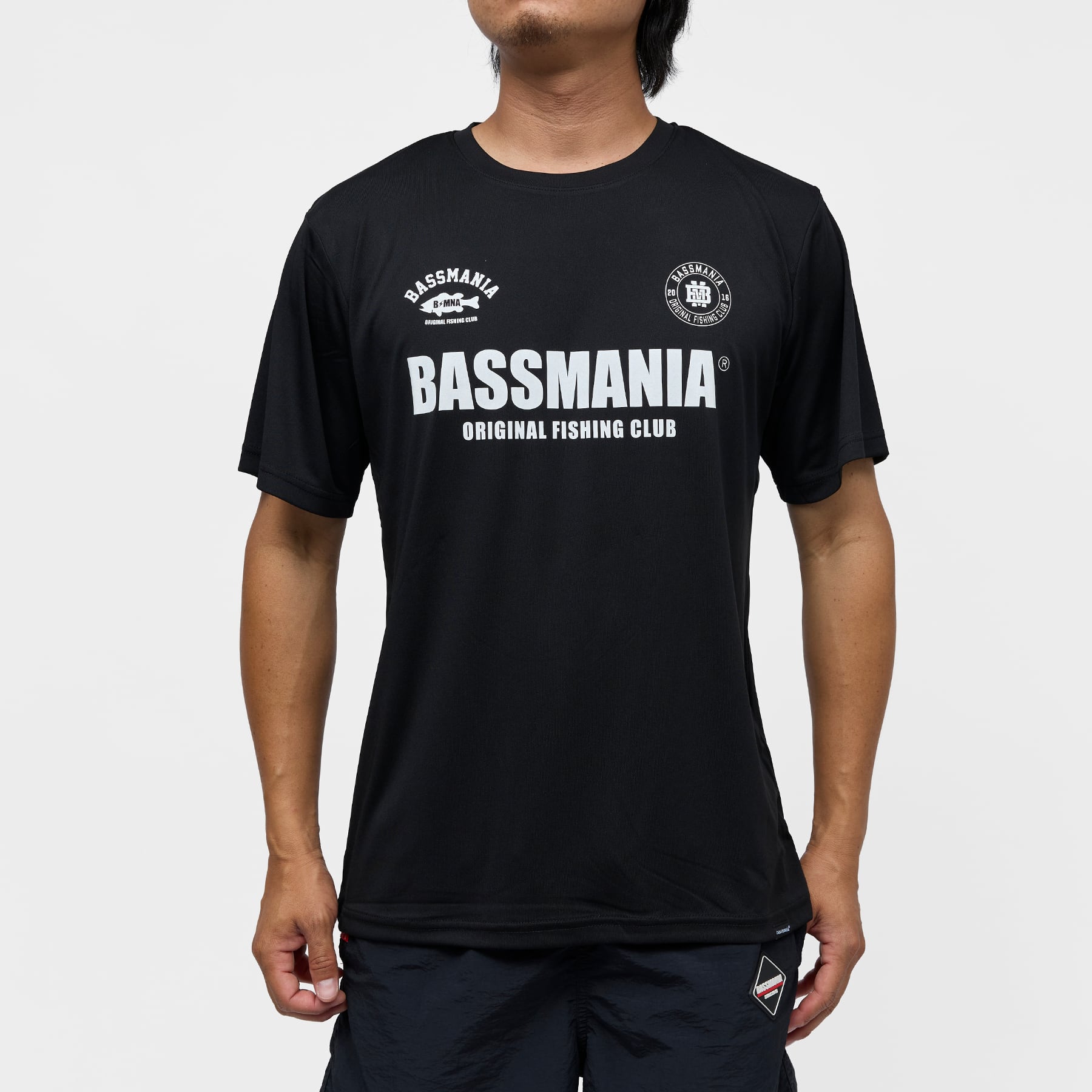 BASSMANIA GAME LOGOドライスムースTシャツ [BLK] | bassmania.jp
