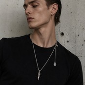 EAGLE CLAW with LOGO #1 NECKLACE with GODSIZE® I.D. TAG / イーグルクロウ #1ネックレス ゴッドサイズ® I.D.タグ