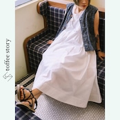 【2color】初夏の風と旅するコットンワンピース 《W0170》