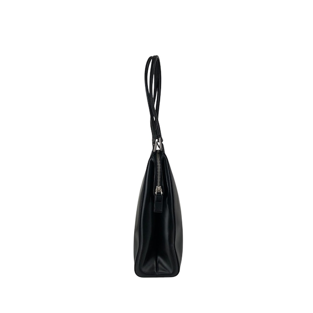 PRADA プラダ ショルダーバッグ ブラック ロゴ レザー ワンショルダー T4Q8CGH vintage ヴィンテージ オールド duepcf