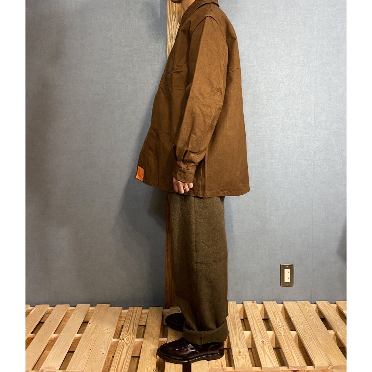 1940s, DS】“SNCF” French Railways Work Jacket With Metis Fabric