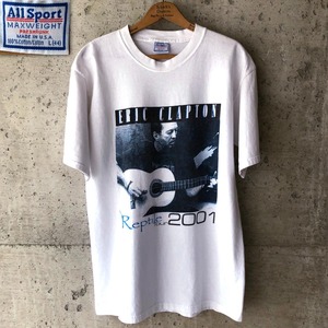 XZ794 00s Tシャツ エリッククラプトン レプタイル USA製