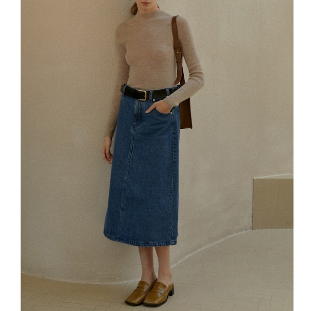 Denim Midi Skirt KRE1551