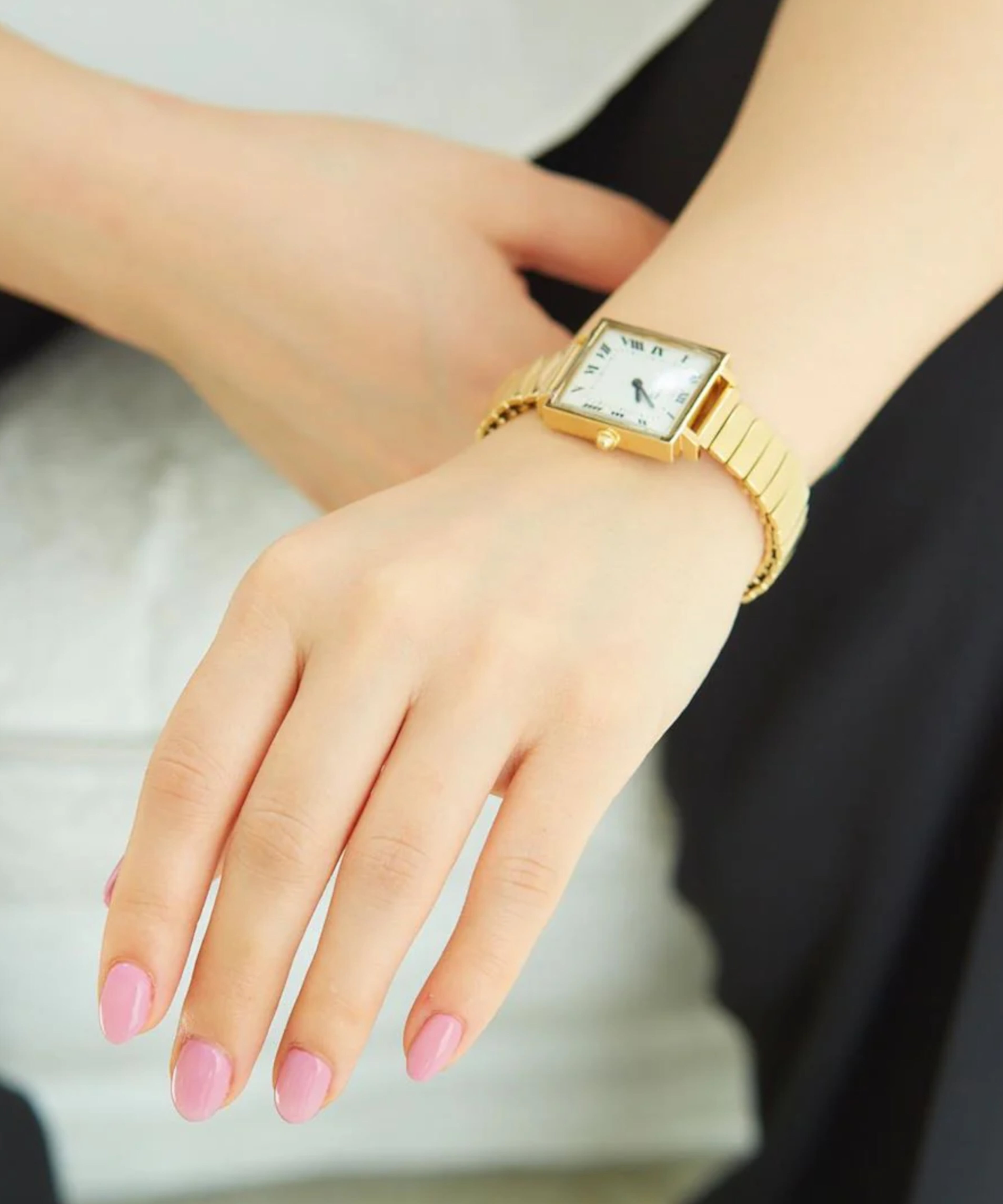 VAGUE WATCH CO. / Carré Extension 25mm/14mm (YG/IVORY