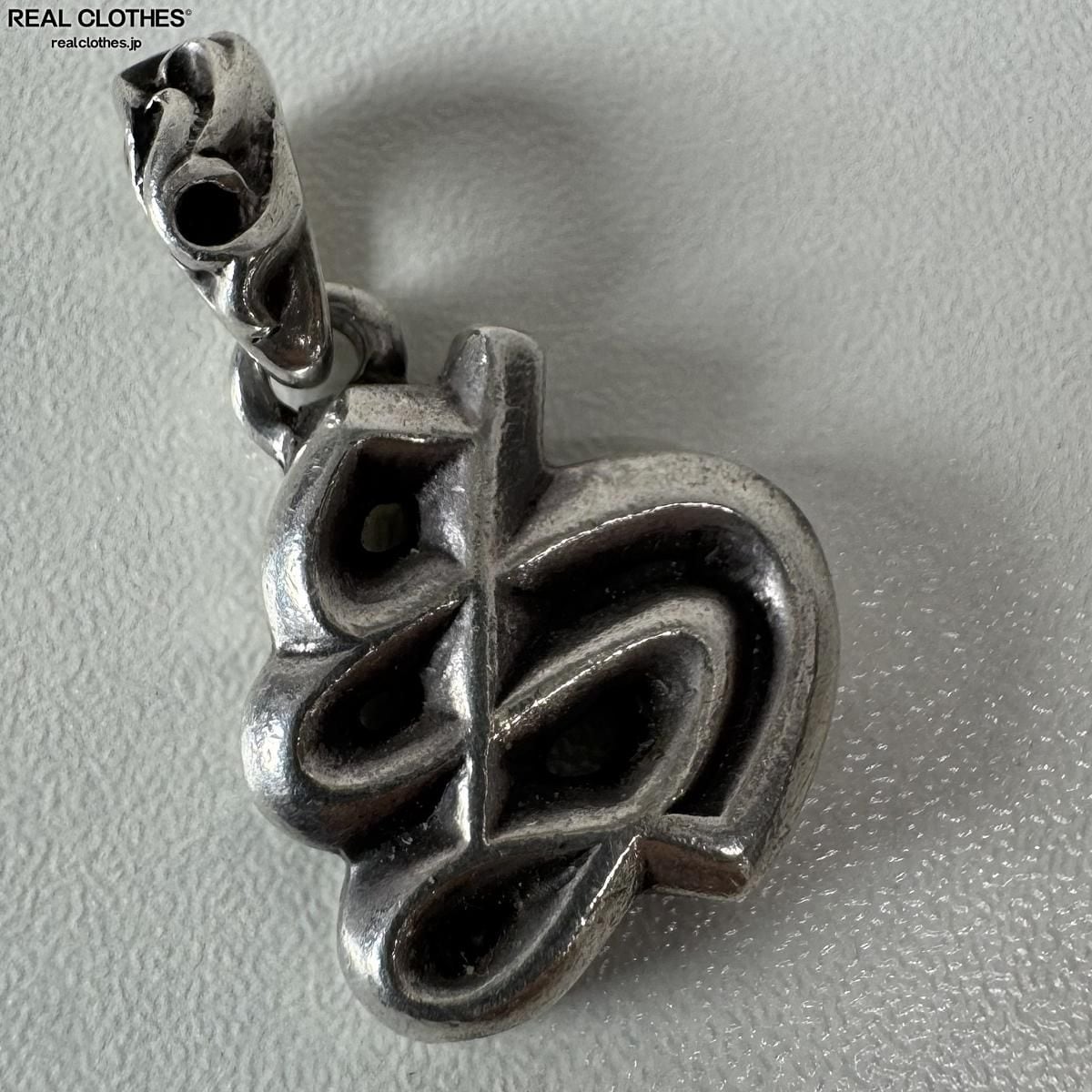 クロムハーツ イニシャルチャーム S CHROME HEARTS クロムハーツ 22K