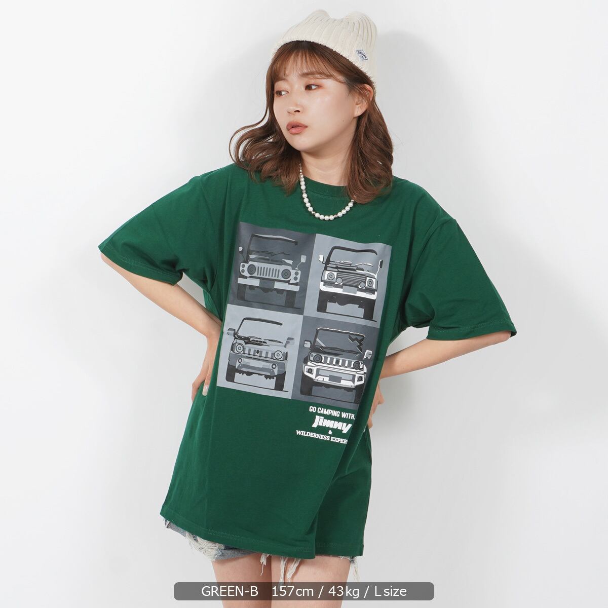 ＼SALE／◆JIMNY×WILDERNESS EXPERIENCE コラボTシャツ◆tシャツ メンズ 半袖 tシャツ レディース 半袖tシャツ  綿100% ジムニー tシャツ JIMNY コラボtシャツ トップス 半袖 カットソー クルーネック 白 黒 緑 M L XL 大きいサイズ ...