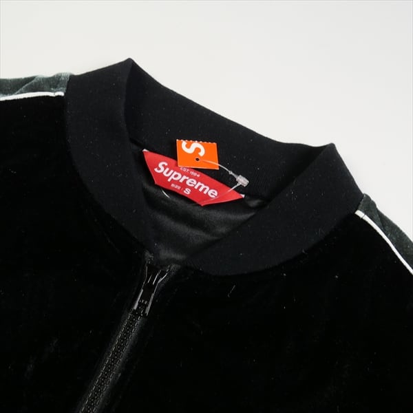 Size【S】 SUPREME シュプリーム 16SS 2-Tone Velour Zip Sweat Black