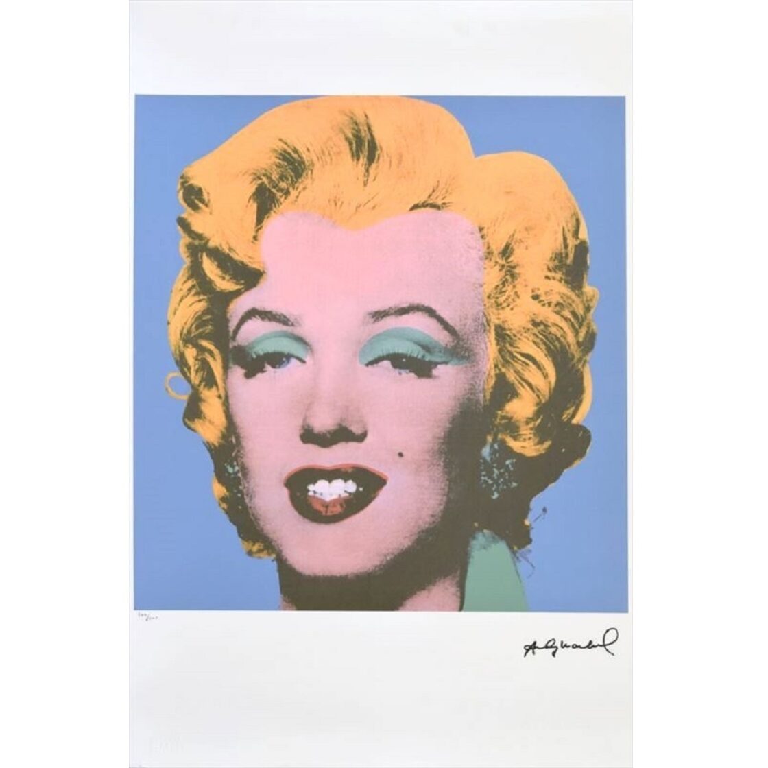 絵画 油彩画 「マリリン・モンロー」テルオ・イケダ・ジュリアン氏 