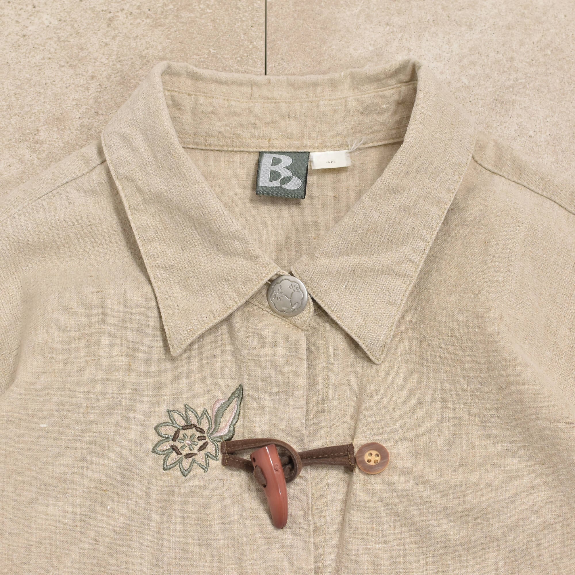 Eur vtg 90s~ Bo Tyrolean shirt | 古着屋 grin days memory 【公式