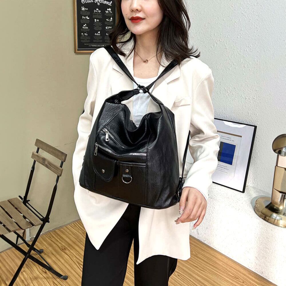 トートバッグ レディース 韓国 PUレザー 大容量 通勤 通学 リュック ショルダーバッグ 2way おしゃれ 大人 きれいめ カジュアル OL 大人可愛い 大人女子