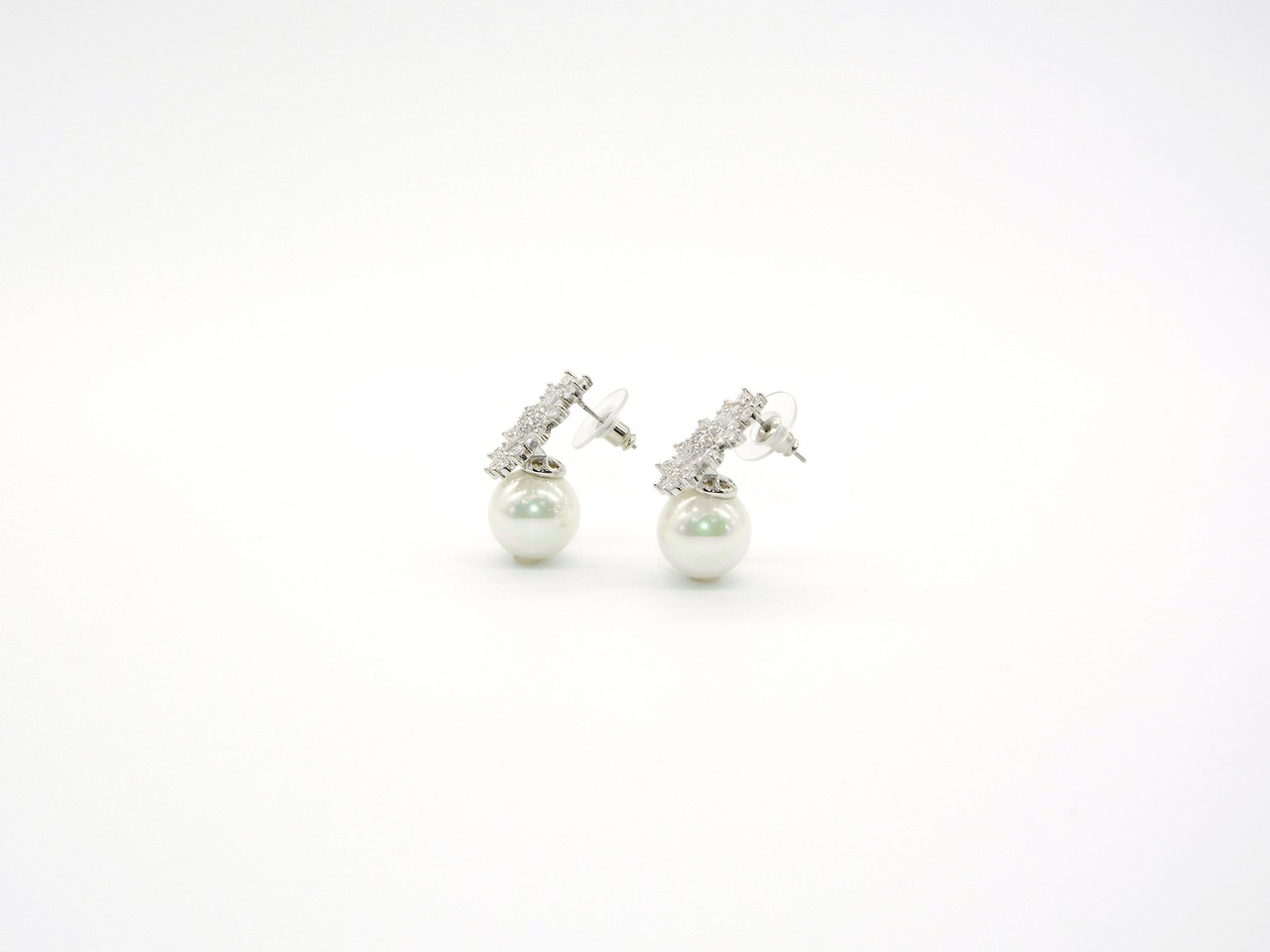 フラワーパール ( ピアス / イヤリング )