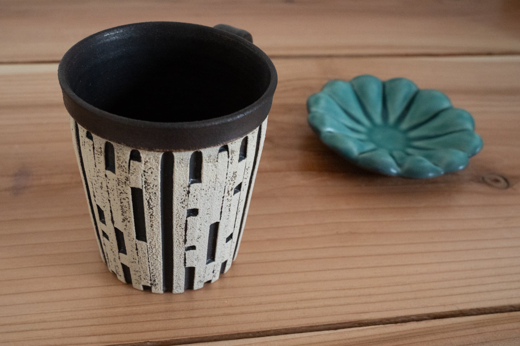 昇陽窯 マグカップ 鎬象嵌 | TOKI