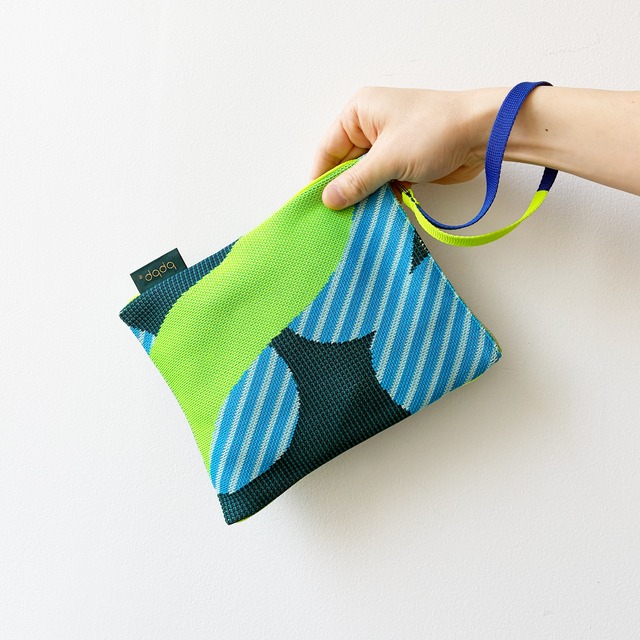 【MASARU SUZUKI】鈴木マサル PIPING HAND STRAP KNIT BAG MARKA SHELF パイピング ハンドストラップ ニットバッグ -マーカシェルフ-