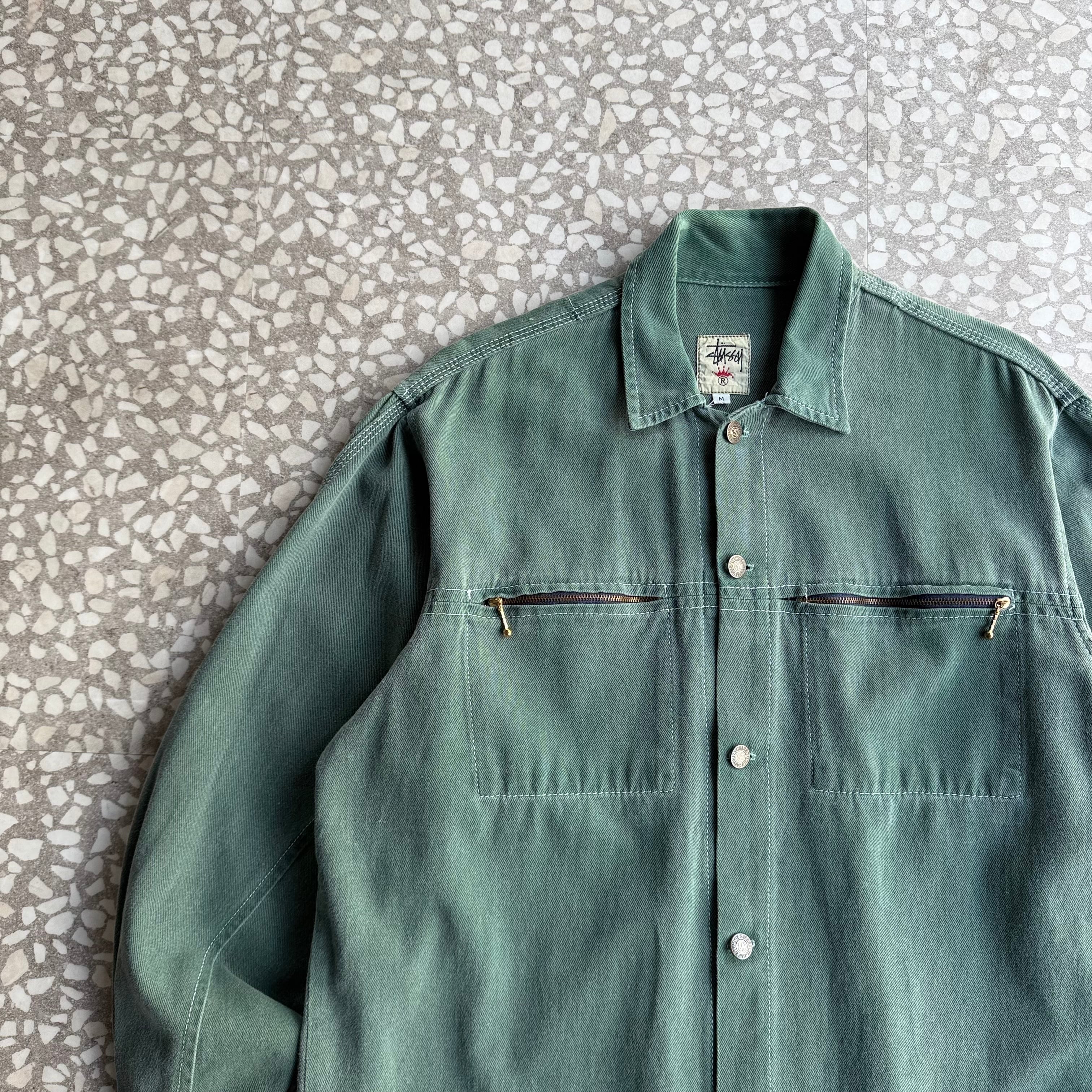 STUSSY / 90's KING SIZE coverall size M | 古着屋COBBLES (コーブレス)