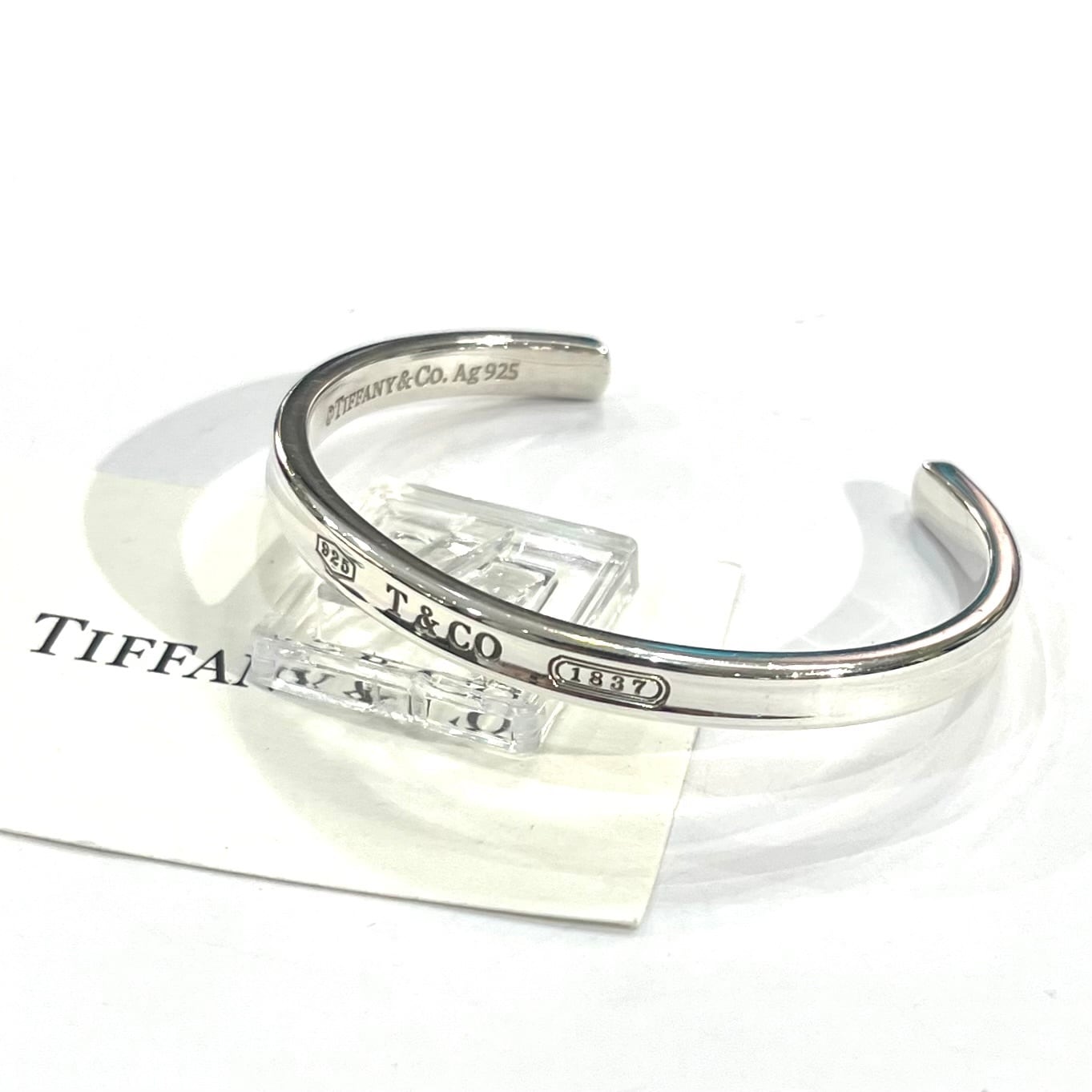 TIFFANY & Co.】2803 ティファニー 1837 ナローカフ バングル SV925