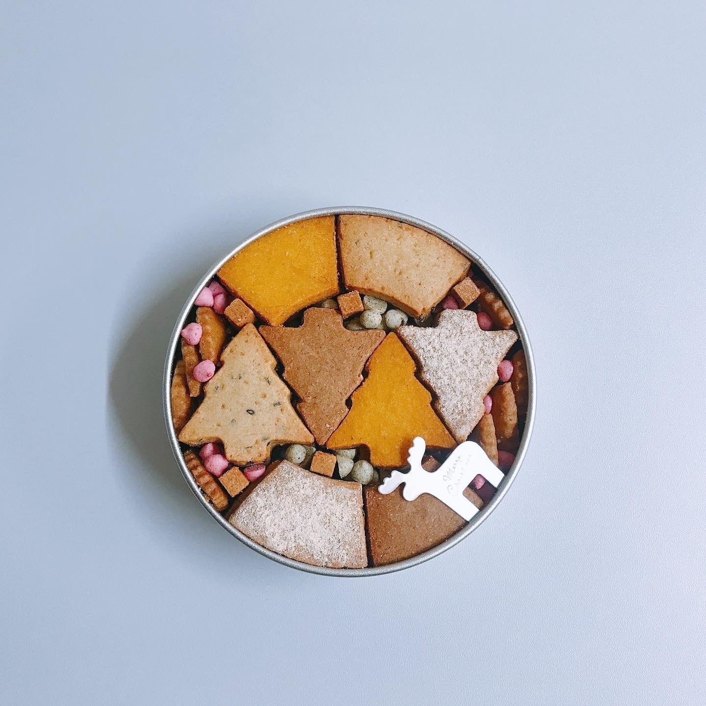 クリスマスクッキー缶