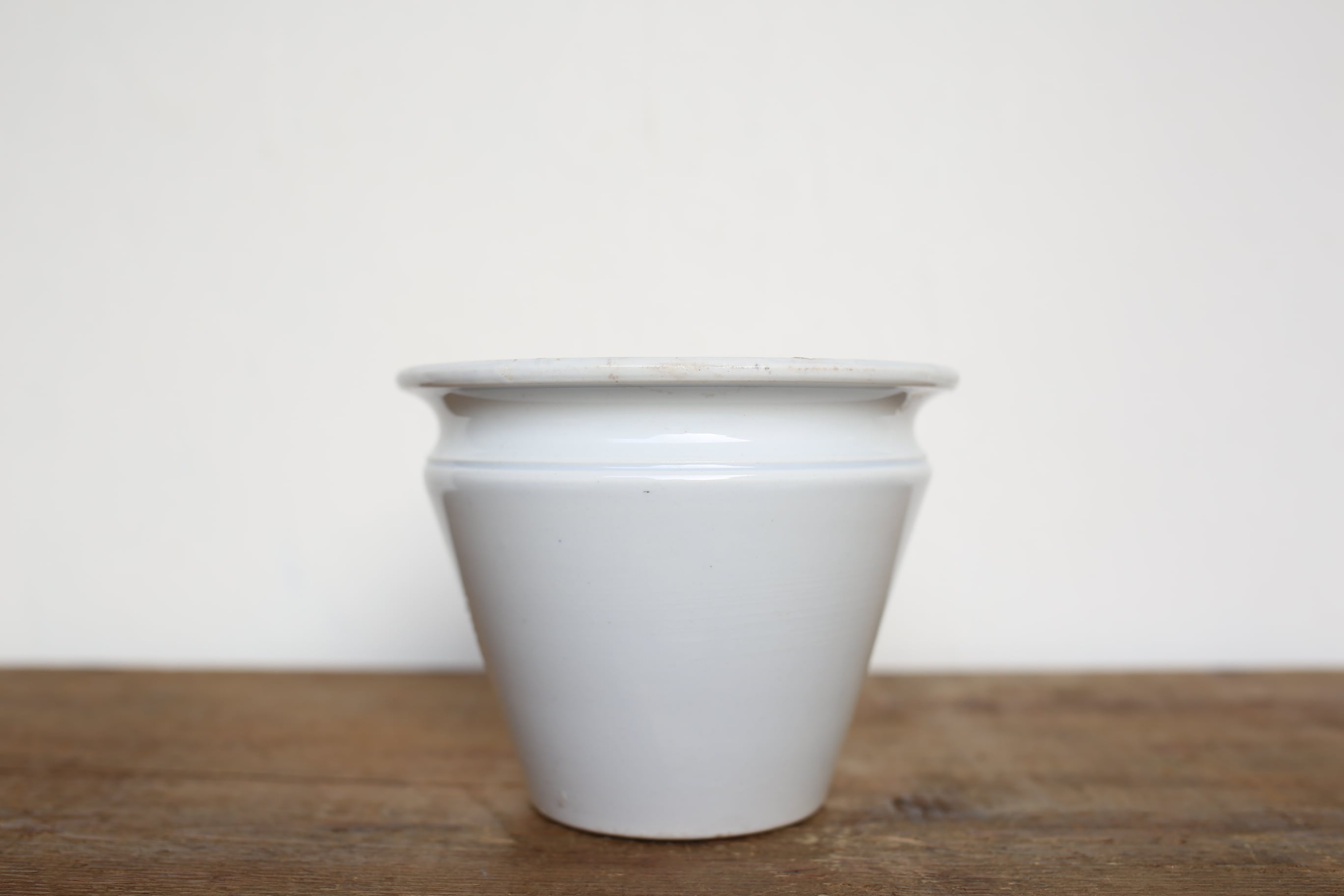 フランス アンティーク クレイユモントロー Creil et Montereau コンフィチュールポット N-00656