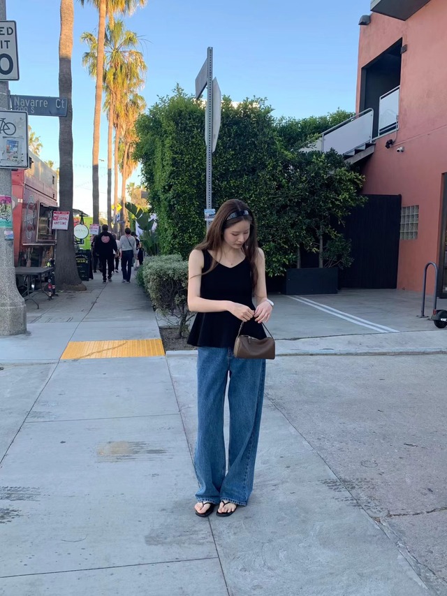 (OUNCE) nars flare blouse / 2color