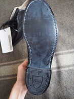 【NOS】6R (24.5~25cm) 1995’s U.S.Navy leather service shoes / Dress Oxford  WOLVERLINE USA製 サービスシューズ ブラック デッドストック