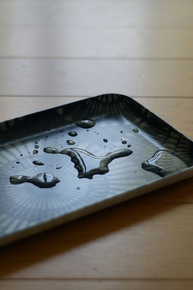 C 藍染古布トレー / Aizome at-home tray