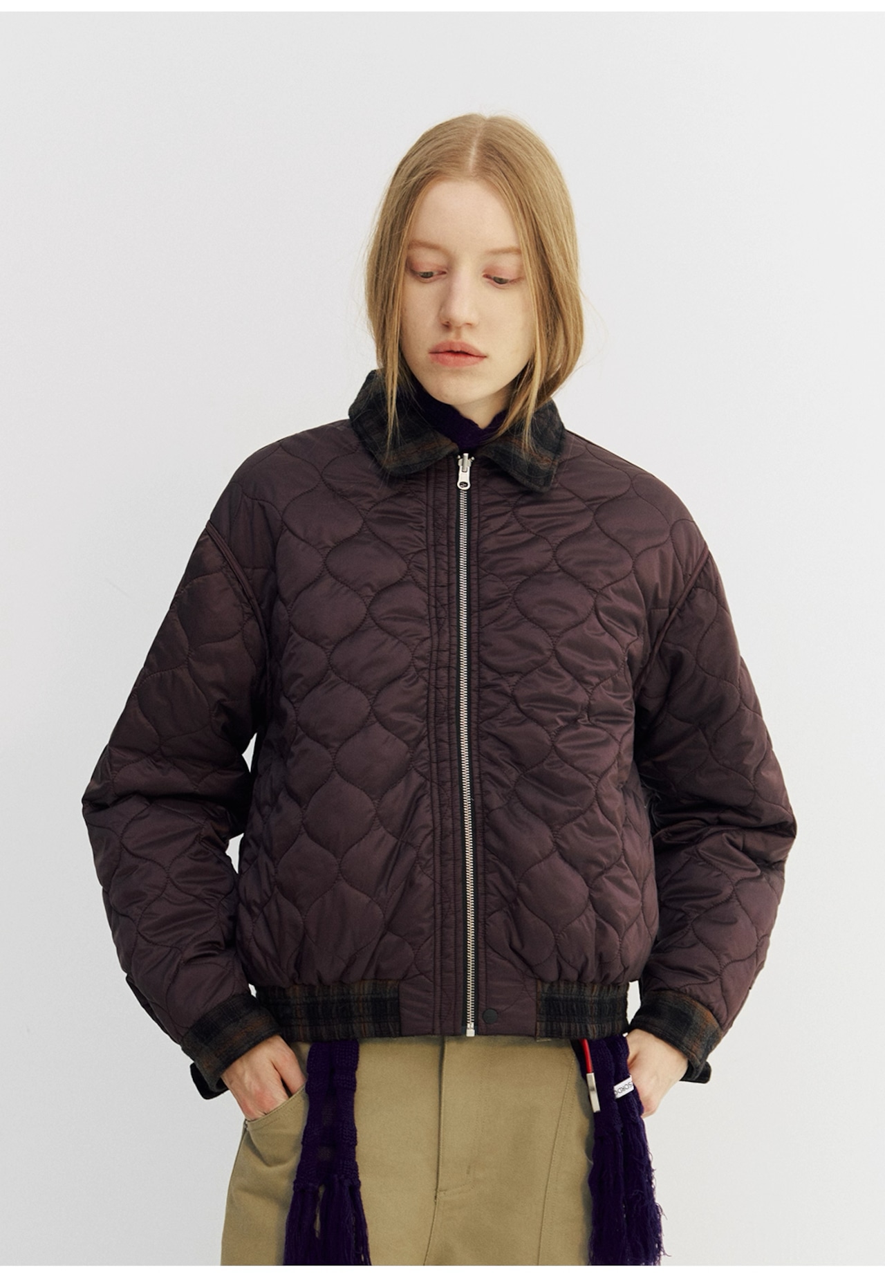 NORYBRAND Reversible Wool Quilt Jacket